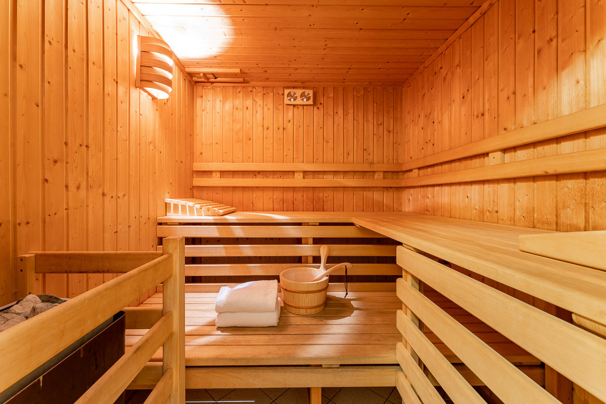 Sauna in chalet Bauerhaus