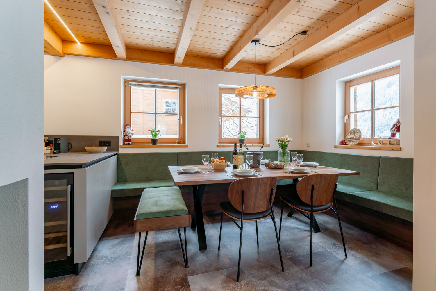 Keuken Chalet Bauerhaus Oostenrijk